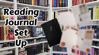 Reading Journal Set Up  September amp October [upl. by Oglesby]