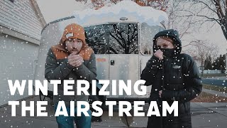 Winter is Coming  Winterizing Our Airstream Basecamp [upl. by Westphal]