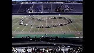 Dripping Springs High School Band 1990  UIL 3A Texas State Marching Contest [upl. by Draillih]