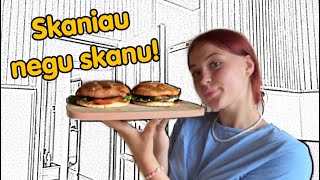 Burgeriai namuose 🍔  Pildyk  Aqva [upl. by Enerol78]