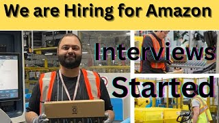 Amazon interviews started  jobs in Hyderabad  free jobs in Hyderabad  10th based jobs [upl. by Gloria]