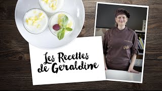 Les Recettes de Geraldine – Bavarois mit Mango und weisser Schokolade [upl. by Annaigroeg381]