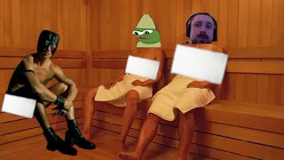 Forsens Hot amp Horrifying Sauna Night  FORSEN RECAP [upl. by Nehcterg]