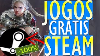 10 NOVOS JOGOS GRÁTIS para PC na STEAM JOGOS de GRAÇA para RESGATAR e JOGAR AGORA na STEAM [upl. by Neeneg]