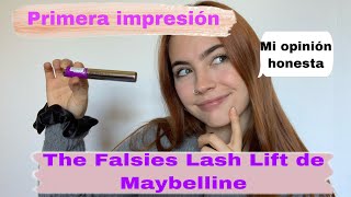 Primera impresión The Falsies Lash Lift de Maybelline  prueba de uso [upl. by Atin629]