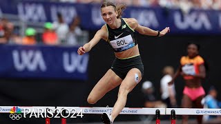 Femke Bol DOMINATES womens 400m hurdles at London Diamond League  NBC Sports [upl. by Arlena]