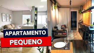 Dicas para DECORAÇÃO DE APARTAMENTOS PEQUENOS [upl. by Jordanson]