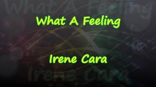 What A Feeling From Flashdance  Irene Cara  Lyrics amp Traductions [upl. by Arnulfo]