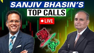 Sanjiv Bhasins Top Calls For Today  Share Market Live  Stock Market Updates  Best Stocks to Buy [upl. by Aiynot]