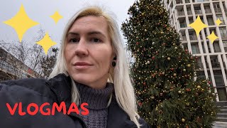 VLOGMAS 1  Předvánoční nákupy a dny volna ✨ [upl. by Gomar]