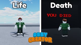 Life Portrayed in Obby Creator Roblox Obby Creator [upl. by Cote278]