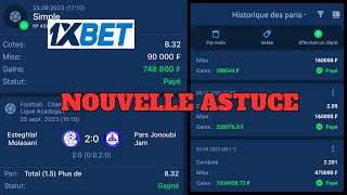 Jai enchainé 10 coupons gagnants en 1 jour  constructeur de paris 1xbet 🔥 [upl. by Llehsal]