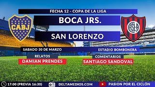 BOCA VS SAN LORENZO EN VIVO 🔴 COPA LIGA PROFESIONAL DE FÚTBOL 2023 [upl. by Luciana]