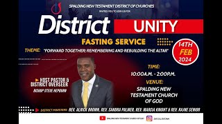 DISTRICT UNITY FASTING 2024 FEBRUARY 14 2024  BISHOP STEVE HEPBURN   P3 [upl. by Tseng10]