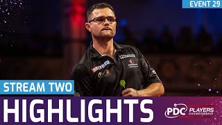 Stream Two Highlights  2023 Players Championship 29 [upl. by Aikemot]