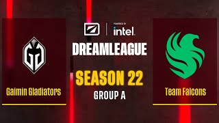 Dota2  Gaimin Gladiators vs Team Falcons  Game 2  DreamLeague Season 22  Group A [upl. by Jarvis777]