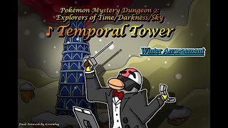 The Freezing Temporal Tower Temporal Tower Winter Arrangement  Pokémon Mystery Dungeon 2 [upl. by Ahsinaj]