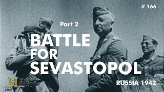 166 Russia 1942 ▶ Battle for Sevastopol 22 Railroad Gun Artillery quotThorquot Erich von Manstein [upl. by Pablo]