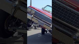 LOWRIDER Chevy Impalas tippin in 3 Wheel Motion [upl. by Eciryt]