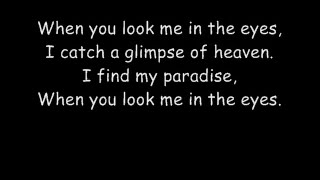 Jonas Brothers  When You Look Me In The Eyes  with lyrics [upl. by Robins]