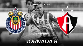 Resumen y Goles  Chivas vs Atlas  Liga BBVA MX  Apertura 2022  Jornada 8 [upl. by Eidnalem920]