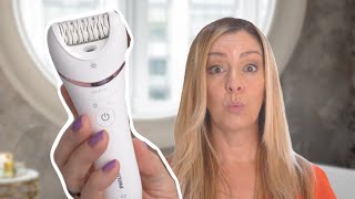 Philips Epilator 8000 review  accessories [upl. by Nylodnewg]