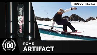 Rome Artifact Review  Best Snowboards 20202021 [upl. by Lizned24]