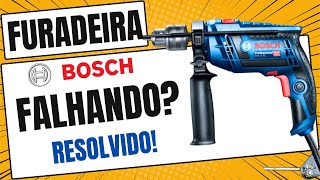 FURADEIRA BOSCH GSB13RE  FALHANDO VEJA COMO RESOLVER [upl. by Waddington809]