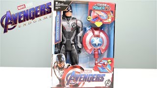 UNBOXING Avengers Endgame Captain America Titan Hero Series Power FX Action Figures [upl. by Siloa]