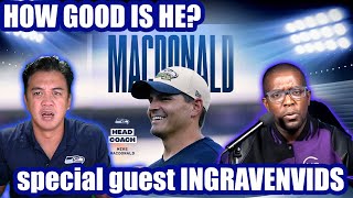 How good is Seahawks coach Mike Macdonald Ravens YouTuber IngravenVids weighs in [upl. by Alet]