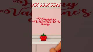 💌VALENTINES DAY Decal Codes💌 roblox berryavenue decal valentinesday [upl. by Sabina407]