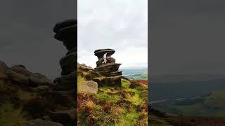 Salt Cellar Derwent Edge Peak District Insta360  Solo Hiking [upl. by Burwell]