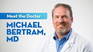 Meet Dr Michael Bertram — Physiatrist at St Elizabeth [upl. by Jaquiss]