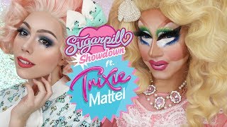 SUGARPILL SHOWDOWN ❤ MAKEUP CHALLENGE ft TRIXIE MATTEL [upl. by Honorine11]