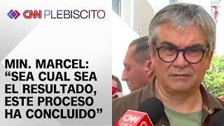 quotAfecta a la economía de Chilequot Marcel votó y discutió la incertidumbre constitucional [upl. by Anirec]