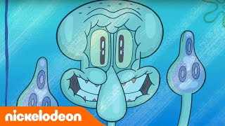 El recuerdo más FELIZ de Calamardo  Bob Esponja en Español [upl. by Puna290]