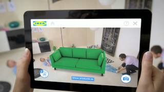 Place IKEA furniture in your home with augmented reality [upl. by Kamila]