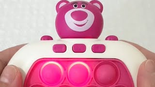 Welcome to my live Lets play Popit stressrelief pushpop lotso bear popit satisfying [upl. by Dahs]