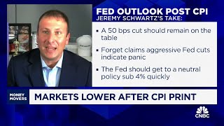 Were worried the Fed will be too slow in cutting says WisdomTrees Jeremy Schwartz [upl. by Nicholl]