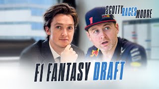 F1 Fantasy  Draft Day with Scotty James and Conor Moore [upl. by Annaierb]