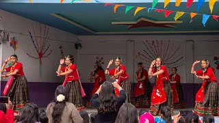 kalinchowk KO mandirai ma darshan garaula  kauda dance Class 9 girls ❤️ lizaofficial  Nepali 🌟 [upl. by Gabriel]