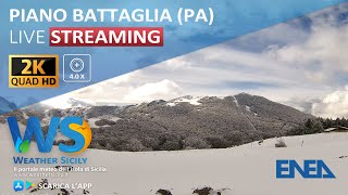 🔴 Piano Battaglia live webcam Madonie  Panoramica Monte Mufara [upl. by Bonns690]