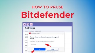 How to Pause Bitdefender 2024 Quick Guide [upl. by Fina]