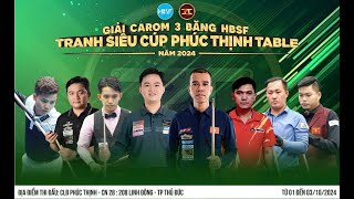 Bao Phương Vinh vs Nguyễn Ngọc Trị  VÒNG 16  Giải Billiards 3C Siêu Cúp Phúc Thịnh II  2024 [upl. by Nylyahs]