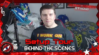 ULTRASONICHERO STUDIO  Setup Tour Behind The Scenes [upl. by Brothers]