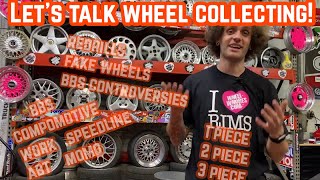 Rare Wheel Collecting and Rim Controversies  BBS Work Wheels Compomotive and more [upl. by Buyer]