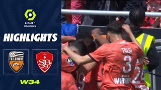 FC LORIENT  STADE BRESTOIS 29 2  1  Highlights  FCL  SB29  20222023 [upl. by Saltsman]