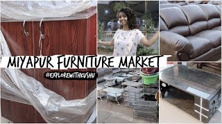 Miyapur Furniture Market  Explore With Kushu [upl. by Minier]