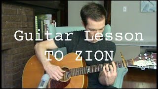 HOW TO PLAY To Zion by Lauryn Hill on Guitar [upl. by Neils]