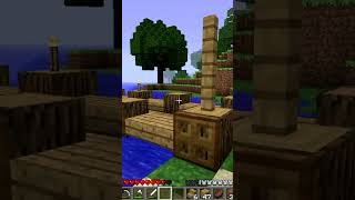 Upgrading The Fishing Dock in Minecraft Beta minecraft minecraftshorts fishing [upl. by Idorb582]